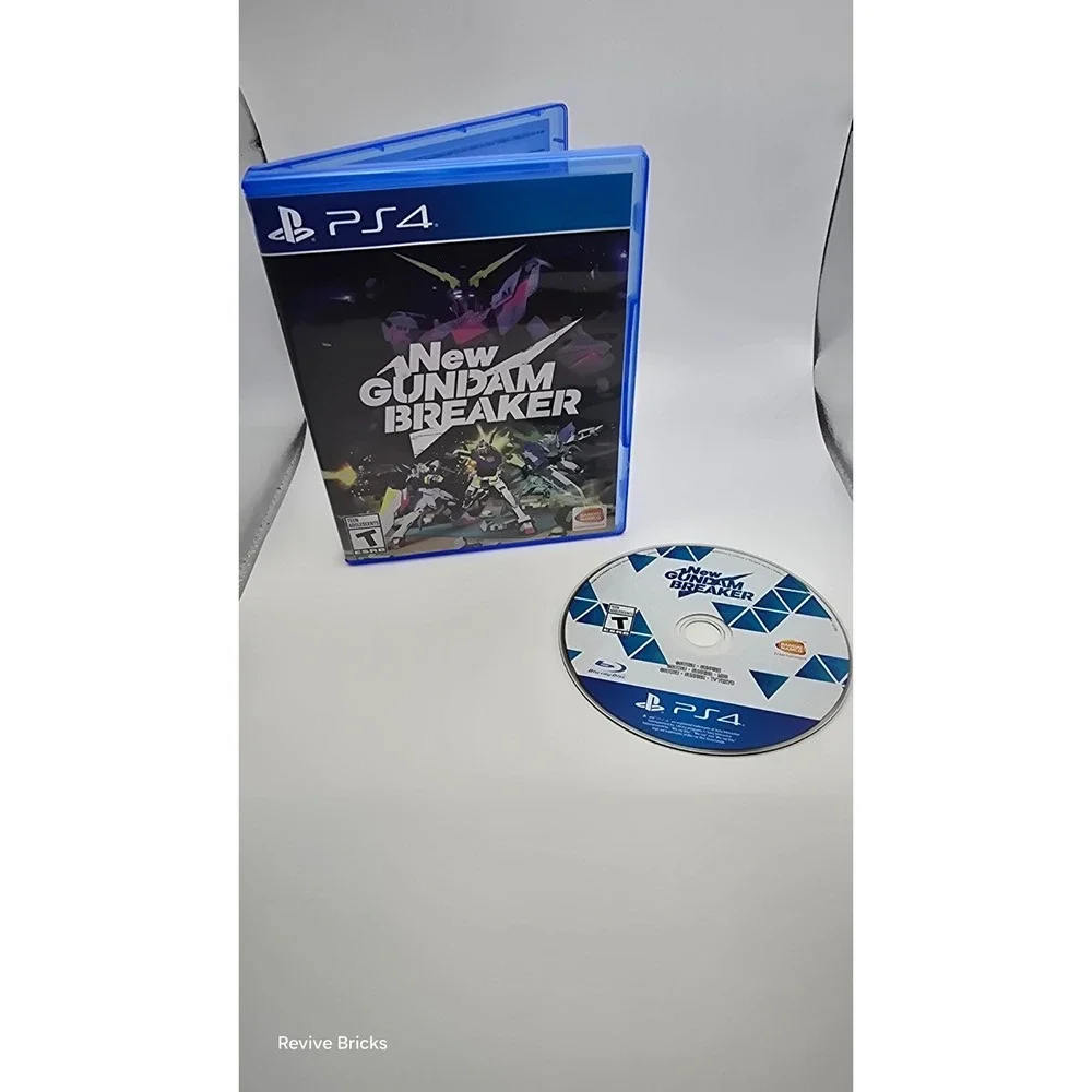 New Gundam Breaker (Sony PlayStation 4, PS4, 2018) Game and Case‎ Tested Working